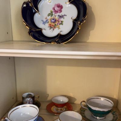 Germany Tea Cups And Bowl 