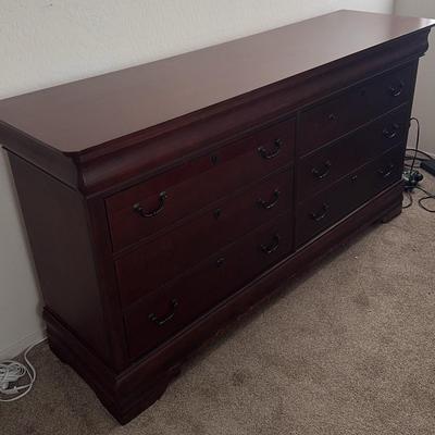 Cherrywood 6 Drawer Dresser