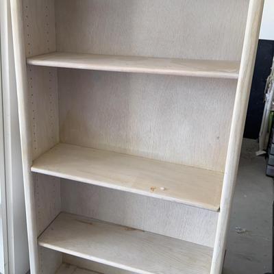 White Wood Bookshelf