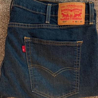 Levi’s 514 Mens Size 40x30