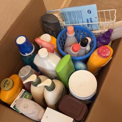 Misc Bathroom Items- Shampoo, Lotion, Nail Polish Remover, Etc