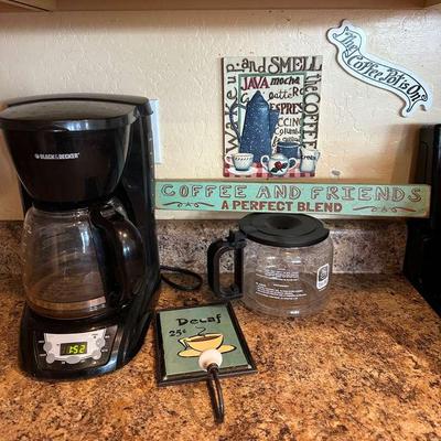 Black & Decker Coffee Maker, Coffee Pot, Coffee Messages & Signs