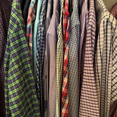 Lot Of Men’s Button Down Shirts, Medium