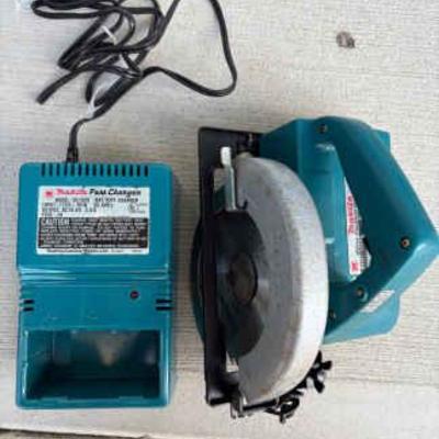 KKS028 Makita 160mm Cordless Circular Saw and Fast Charger is a durable, high-performance power 