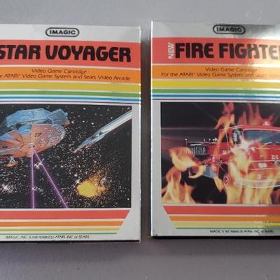 KKS032- Two Vintage Imagic Games in Box For Atari Game System 