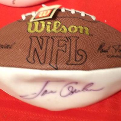 NFL Signed Footballs