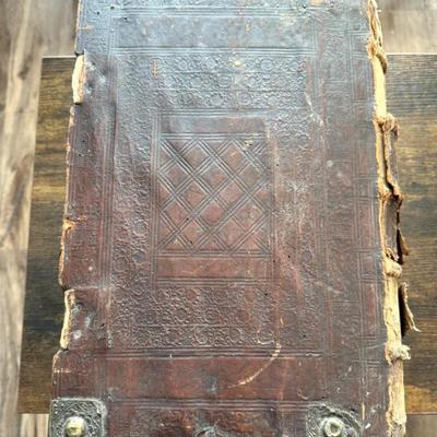 1755 German Luther Bible 