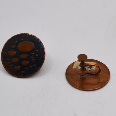 Sale Photo Thumbnail #541: Copper Earrings 