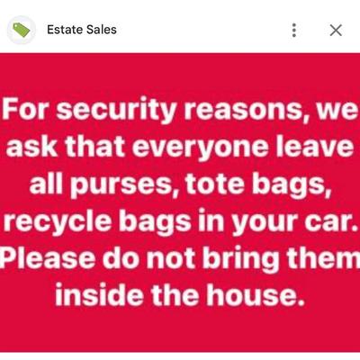 We will provide pink shopping bags to use and bag up your purchases with our other bags. 