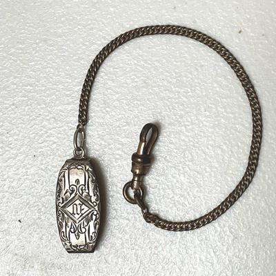 Sterling Watch Fob