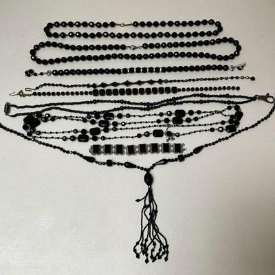 Jet and Other Black Jewelry 