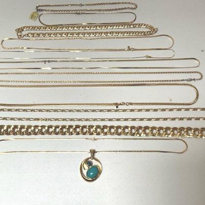 Gold Colored Chains