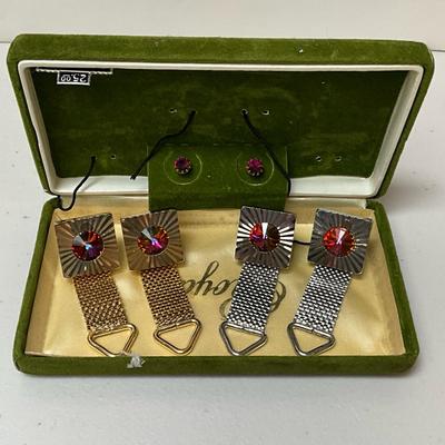 Mid to Late Century Wrap Around Cuff Links 