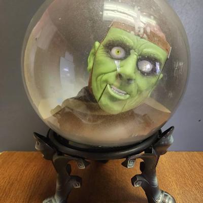 Gemmy Green Monster Talking Spirit Ball 