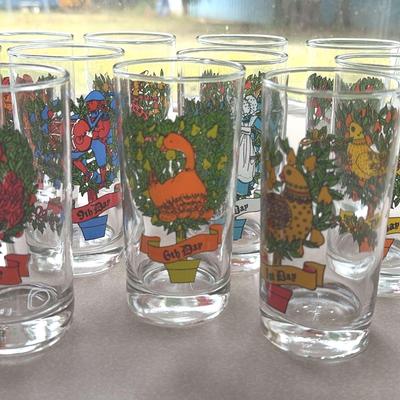 Indiana Glass "12 Days of Christmas" Less the 12th Day
