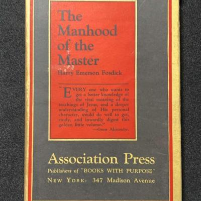 The Manhood of the Master by Harry Emerson Fosdick (1928)