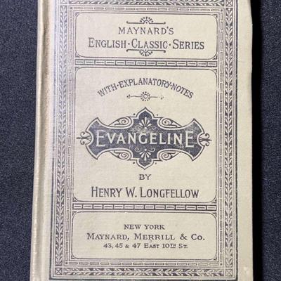 Evangeline by Henry W. Longfellow (1893) [Wayne Co. Teacher’s Association]