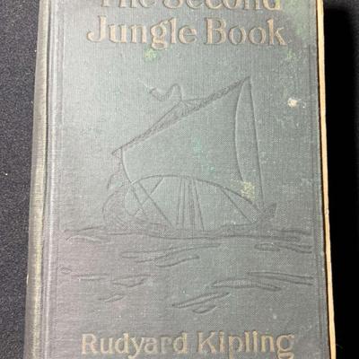 The Second Jungle Book By Rudyard Kipling (1927) [Loan Card]