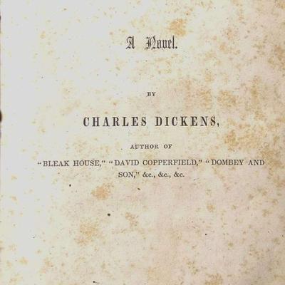 Hard Times by Charles Dickens (1854) [First Ed. Harper & Brothers]