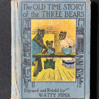 The Old Time Story of the Three Bears retold by Watty Piper (c. 1935)