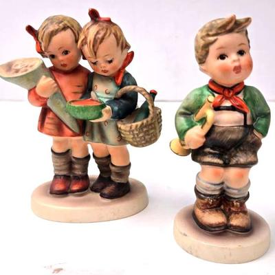 "Goebel Hummel" 'Trumpet Boy' & 'Going To Grandmas' 