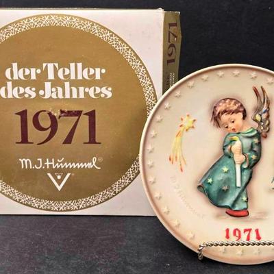 "M.J Hummel" 1971 First Edition 100th Anniversary Plate