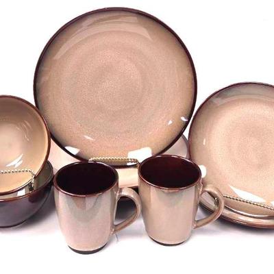 "Sango" Nova Brown Dinnerware Set