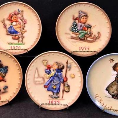 "M.J Hummel" Decorative Plates 1971-76