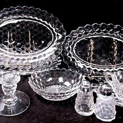 "Fostoria" American Patterned Collection 