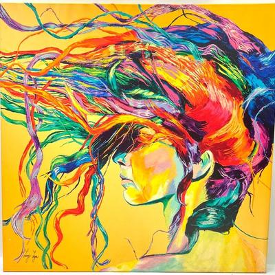 “Windswept” Canvas Print by ‘Linzi Lynn’
