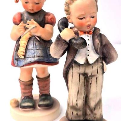 "Goebel Hummel" 'A Stitch In Time' & 'Hello'