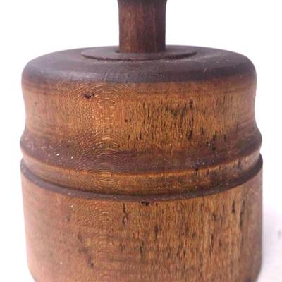 Round Primitive Butter Mold