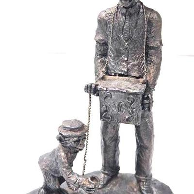 Signed "Michael Ricker" Pewter Figurine 