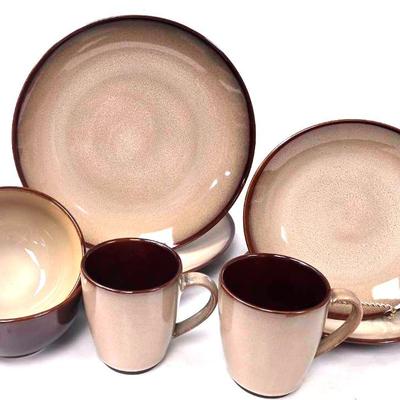 "Sango" Nova Brown Dinnerware