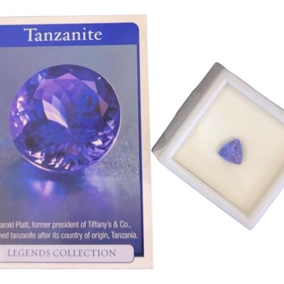 8 X 8mm Trillion Cut Tanzanite 