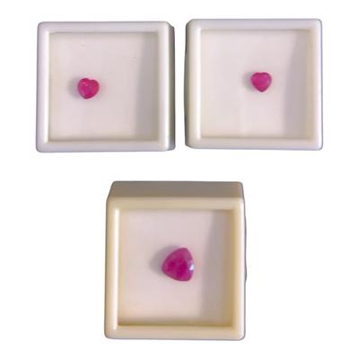 Triangular And Heart Shaped Ruby 0.5CT - 2.8CT