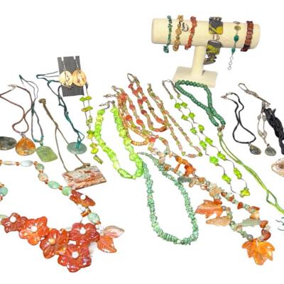 Earth Tones - Necklaces, Bracelets And Earrings