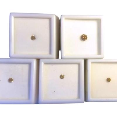 Champagne Diamonds RD (5) .20-.70CT MM Varies