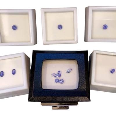 Tanzanite Gems- Multiple Cuts And Sizes From 0.25-0.80 CTW