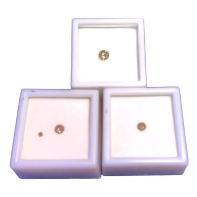 Champagne Diamond RD (3) .25-.60CT MM Varies