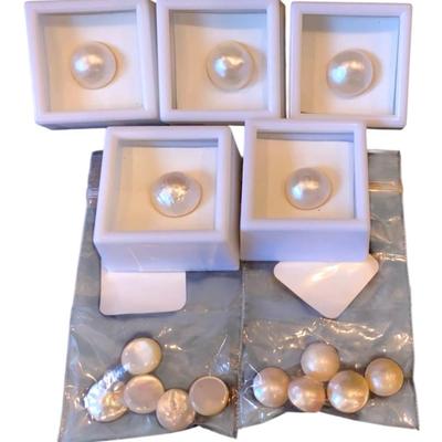 Mabe Pearls 14mm And 11-11.99mm