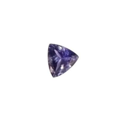 1.15 CT Triangle Cut Faceted Tanzanite Zoisite Gemstone 