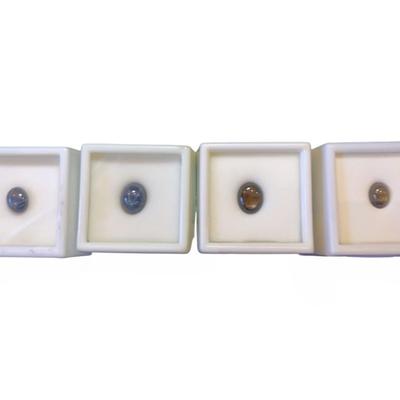 Sapphires (Blue Star And Black Star) 9x7mm And 11x9mm See Box Info