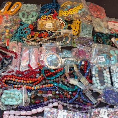Pops of Color!  - Natural stones/beads lot 