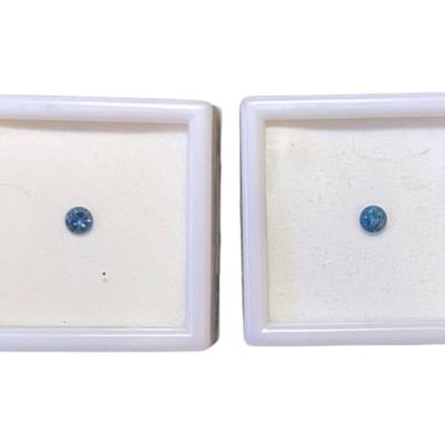 Montana Blue Sapphire Pair .25CT Each