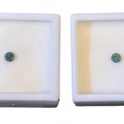 Blue Diamonds .25 CT (see Info on box)