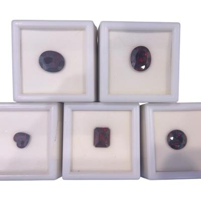 Mozambique Garnet Gems Range From 5.25CT - 2.0CT