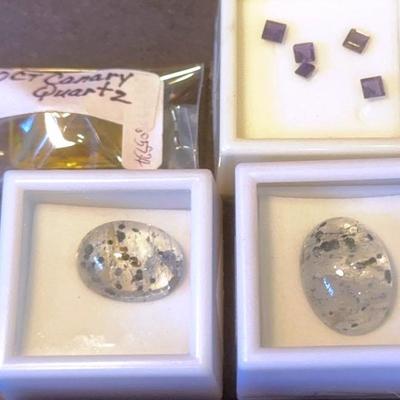 Quartz Lot Dalmation Latte And Canary: Cut, CT And MM Varies