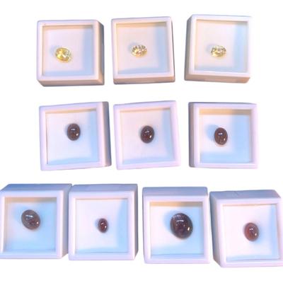 Scapolite - Cat’s Eye And Yellow Gemstones