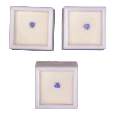 Trillion Cut Tanzanite Gemstones 0.4CT